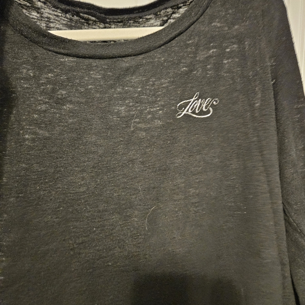 Victoria Secret Y2k Black and Red Pajama Set - Picture 3 of 7